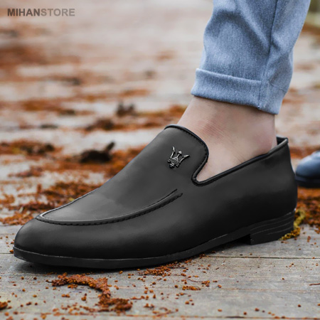 عکس محصول کفش کالج مردانه طرح Maserati